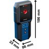 BOSCH Detektor metala, plastike i drveta 100mm GMS 100-23 (0601081800)
