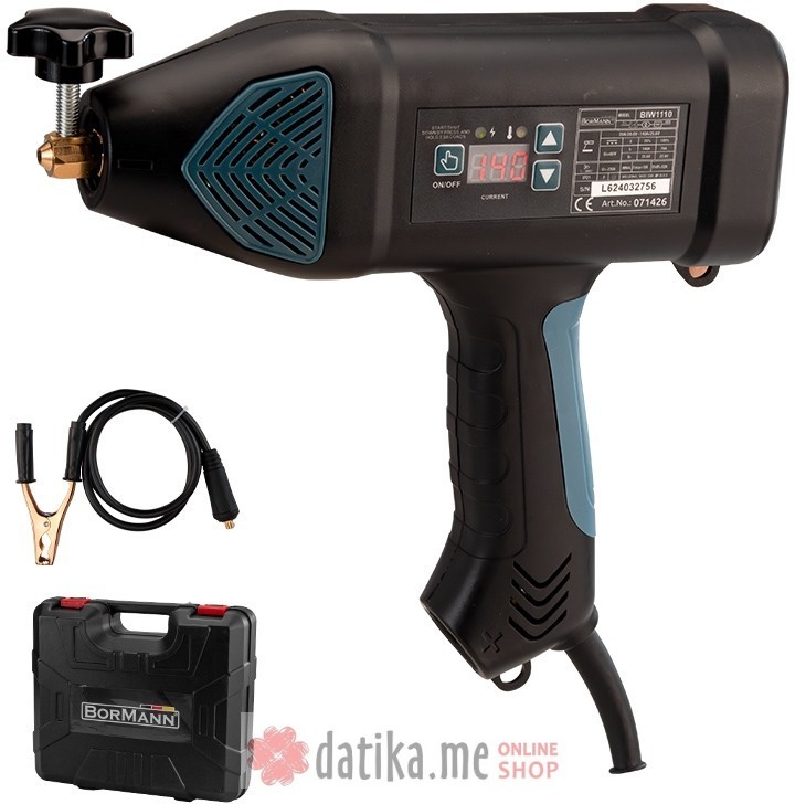 Bormann BIW1110 Pištolj za zavarivanje 140A 1,6-3,2mm,digitalni 