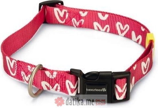 Beeztees OGRLICA ZA PSE UNI PINK 35-50X20