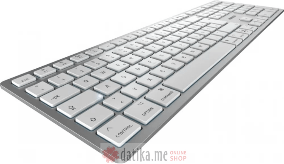 Cherry KW 9100 Slim  Tastatura za MAC, Srebrno/ Bijela 