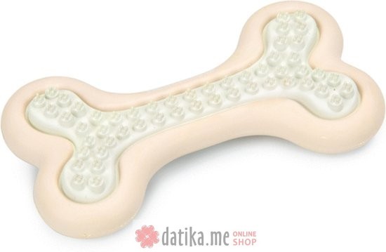Beeztees IGRACKA ZA STENAD GUMENA KOST PINK 10CM