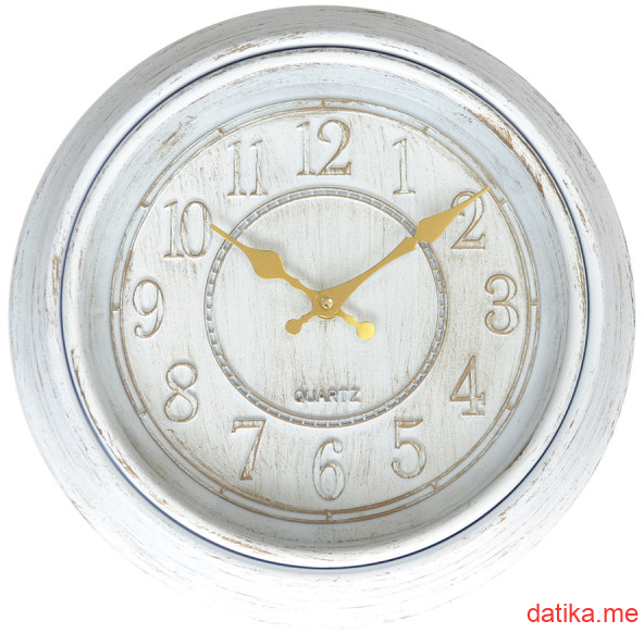 Sigma zidni sat 31cm (antique/beli)​ HS-220