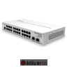 MIKROTIK (CRS326-24G-2S+IN) RouterOS L5 ili SwitchOS 24x GigE, 2xSFP+, dual boot desktop case switch