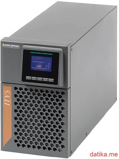 Socomec UPS ITYS ITY3-TW010B 1000VA / 1000W 230V 50Hz ON-LINE Double conversion (VFI) RS232
