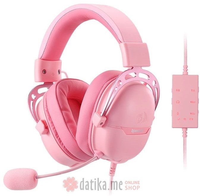 REDRAGON Aurora Wired Headset Pink