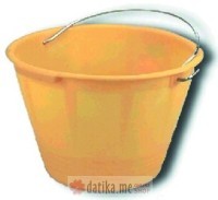 MAURER Kanta za malter plastična žuta 36cm