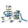 Eco Toys Velika parking garaža policijska stanica, 4 nivoa, benzinska pumpa, 100 elemenata