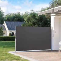 ModernHome SKLOPIVI PARAVAN ZA DVORIŠTE 3X1.6M ANTRACIT