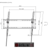 SBOX PLB-3446T-2 WALL MOUNT 37"-80"