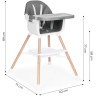 ECOTOYS Hranilica za bebe 2u1 Gray 