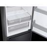 Samsung RB7300 Bespoke Kombinovani frizider, Black, 185cm