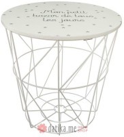 PAKKETO STO Welly pakoworld white D30x29.5cm