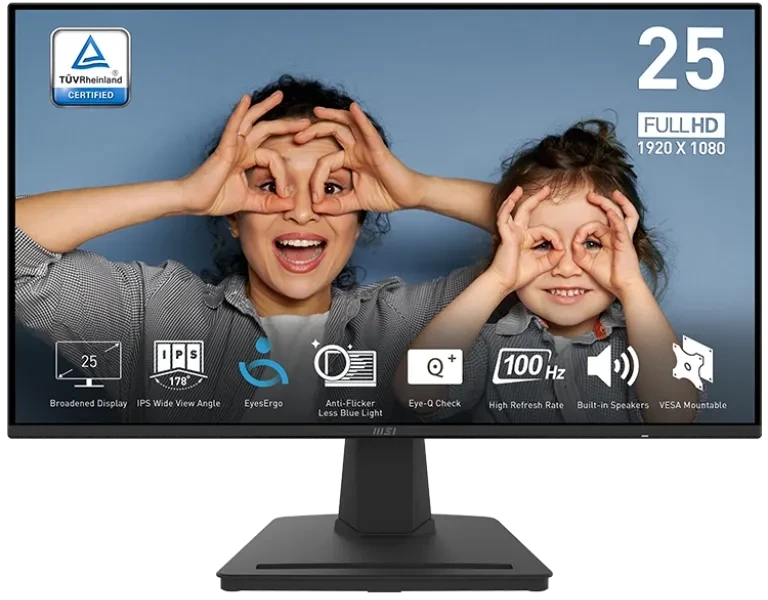 MSI PRO MP252 24.5" Full HD IPS 100Hz Monitor