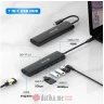 Swissten USB-C HUB 7-IN-1 (USB-C 100W, HDMI 4K, 1x USB-A 3.0, 2x USB-A 2.0, SD, MICRO SD) ALUMINIUM в Черногории