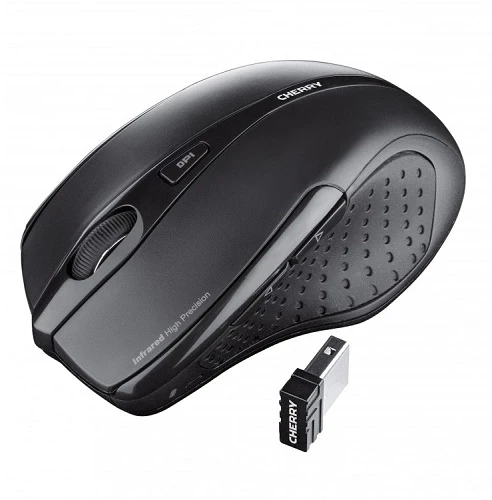 CHERRY MW 3000 Ergonomic Wireless Mouse, 6-button, 2.4 GHz