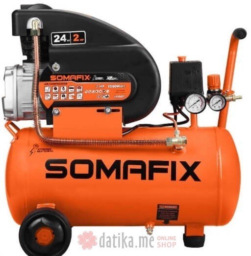 Somafix Kompresor uljni 8Bar 1,5KW 120L/min 25L SFX8576 in Podgorica Montenegro