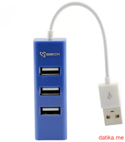 Sbox USB Hub H-204 Blue in Podgorica Montenegro