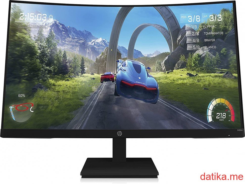 HP X32c 31.5" Full HD VA 165Hz 1ms Curved gaming monitor, 33K31AA in Podgorica Montenegro
