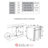 VOX EBM2110B Ugradna rerna, 65l