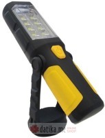 MAURER Lampa ručna akumulatorska 8+1 LED