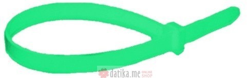 MAURER Vezice plastične zelene 4.6x300mm 100/1