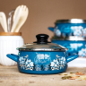 Metalac plitka šerpa BLUE COOKING DELIGHT 16 cm/1.6 lit