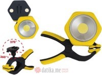 Maurer Lampa 250Lum za stipaljkom i magnetom 3 AA (bez baterija)