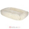 Kerbl 80444 Ležaljka 100x70cm Snuggle bed Fluffy cream