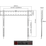 SBOX PLB-7036F WALL MOUNT 43"-80" в Черногории