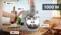 Kuhinjski robot sa integrisanom vagom Bosch MUM5XL72 Serija 4, MUM 5, 1000 W