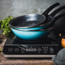 Metalac duboki tiganj plavi GRANIT INDUCTION 26cm