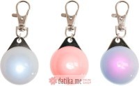 Flamingo PRIVEZAK ZA PSE BLINKI WHITE 3.5CM