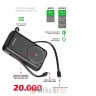 Swissten Powerbank 20 000 mAh 20W, built-in cables USB-C and Lightning, Magsafe compatible в Черногории