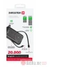 Swissten Powerbank 20 000 mAh 20W, built-in cables USB-C and Lightning, Magsafe compatible