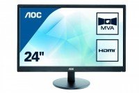 AOC 23.6" M2470SWH Full HD MVA monitor with speakers