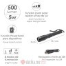 MAURER Lampa akumulatorska led USB 5V/500Lum/2000 mAh/5H-15H
