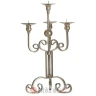 INART SVIJECNJAK METAL 4 SEAT ANTIQUE GOLDEN 29X29X56cm