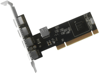 JAVTEC PCI kontroler 4xUSB 2.0 + 1x USB 2.0