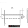 SBOX PLB-7369F WALL MOUNT 60"-120"