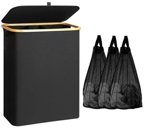 Bolzz KORPA ZA VEŠ BAMBOO BLACK