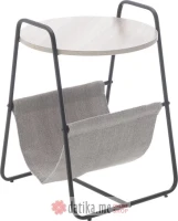 INART STO SA DRZACEM ZA NOVINE NATURAL/CRNI 40X40X55