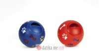 Beeztees IGRACKA ZA PSE LOPTA ZA HRANU 8CM