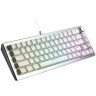 Cooler Master CK720 Gaming mehanicka tastatura, brown switch, bela(CK-720-SKKM1-US) 