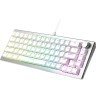 Cooler Master CK720 Gaming mehanicka tastatura, brown switch, bela(CK-720-SKKM1-US) 