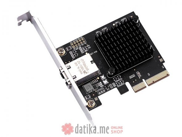 E-GREEN PCI-Express kontroler x 4 na 1-port RJ45 10 Gigabit Ethernet adapter в Черногории