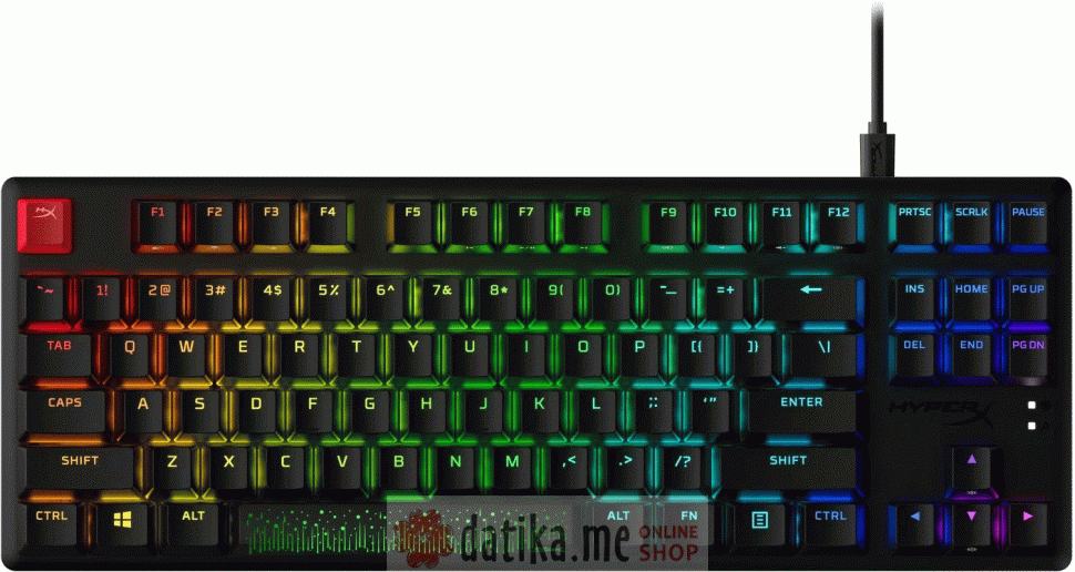 HyperX Alloy Origins Core PBT HX Red, Mechanical gaming keyboard