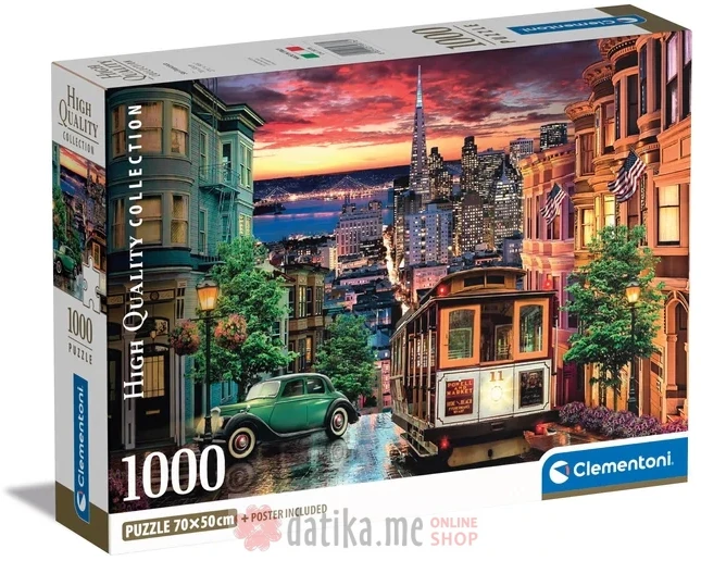 Clementoni Igraсka puzle 1000 HQC San Francisco в Черногории