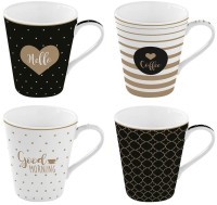 EASY LIFE SET SOLJA 4/1 300ml COFFEE MANIA GOOD MORNING
