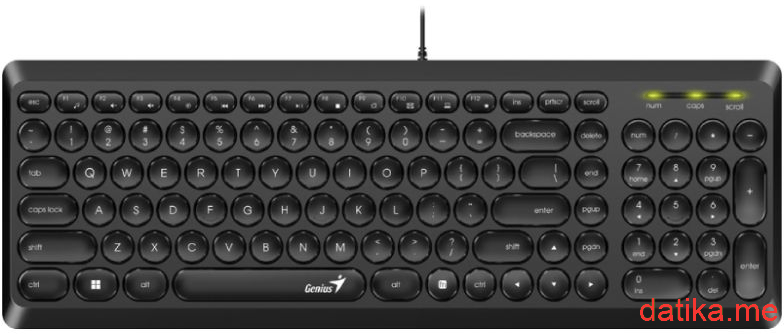 Genius SlimStar Q200 USB tastatura  в Черногории
