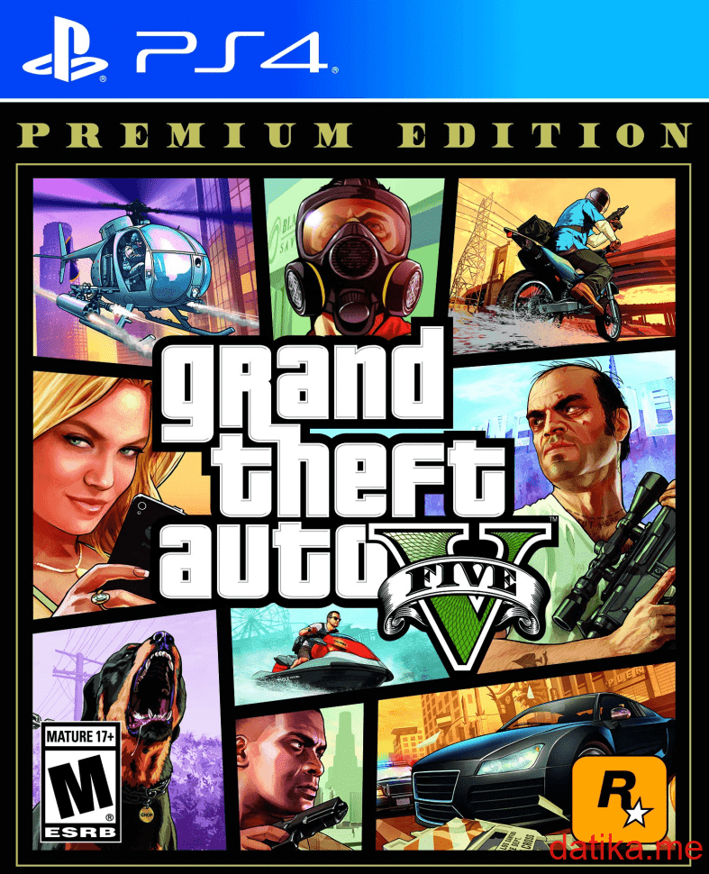 Sony Playstation 4 Grand Theft Auto 5 Premium Edition